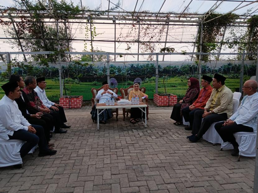Diskusi antara Wapres Maruf Amkn dan KDEKS Banten