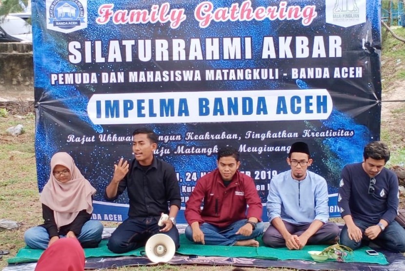 Diskusi dalam rangka silaturahim akbar Impelma Banda Aceh.