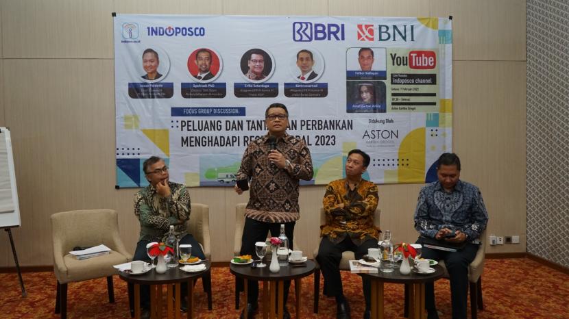 Diskusi mengenai kesiapan Indonesia menghadapi isu resesi 2023.