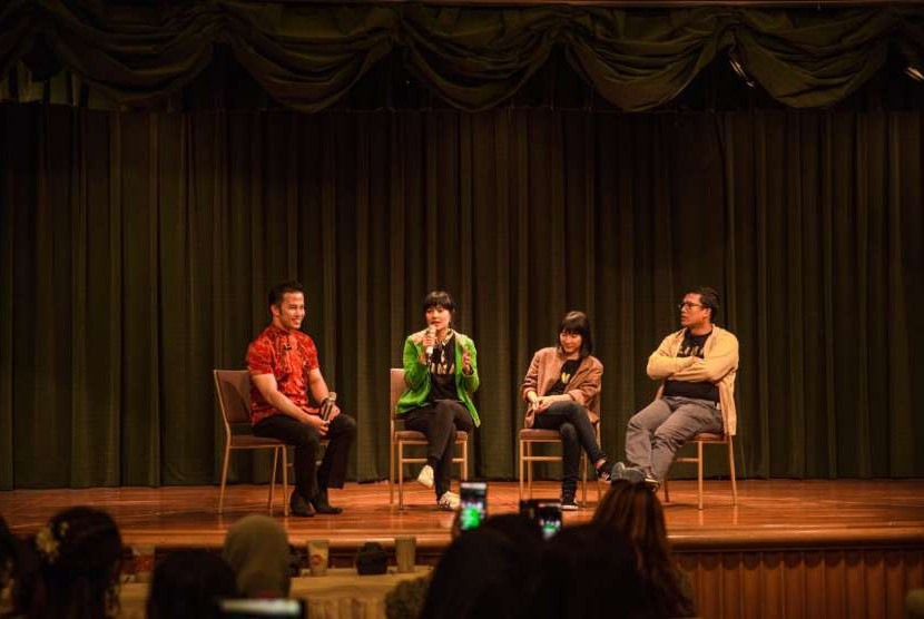 Diskusi pemutaran film Lima di Taipei, Taiwan