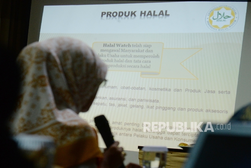 Diskusi peran pemeritah Indonesia dalam produk halal dunia, Jakarta, Senin (17/10)