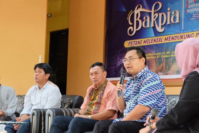 Diskusi petani millenial di Gowa Sulawesi Selatan