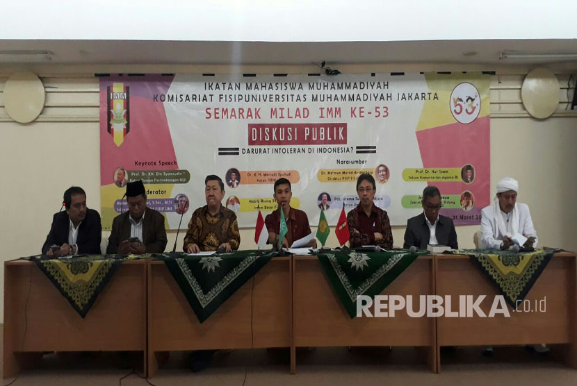 Diskusi Publik Ikatan Mahasiswa Muhammadiyah, Selasa (21/3)