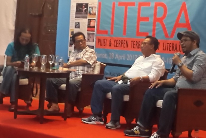 Diskusi sastra Anugerah Litera 2017. 