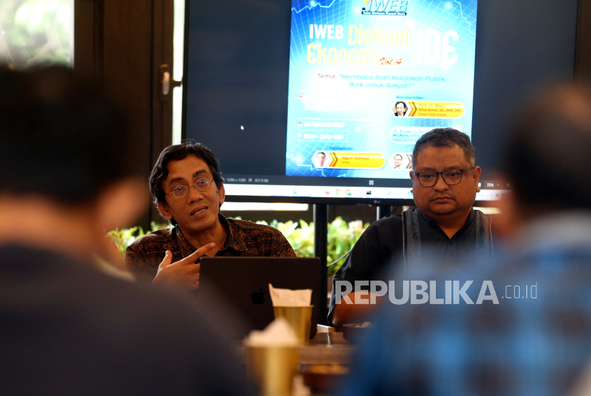 Diskusi yang mengangkat tema Membaca Arah Kebijakan Publik, Baik untuk Rakyat?, Kamis (20/2/2025)