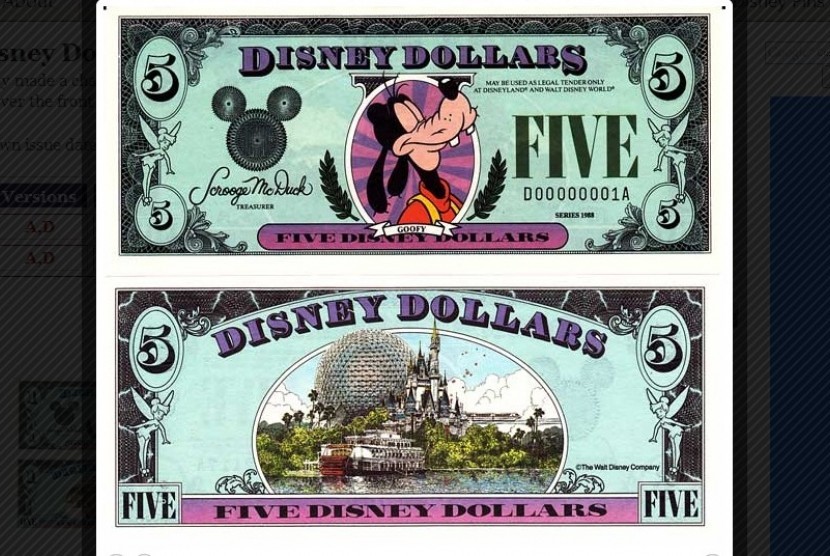 Disney Dollar