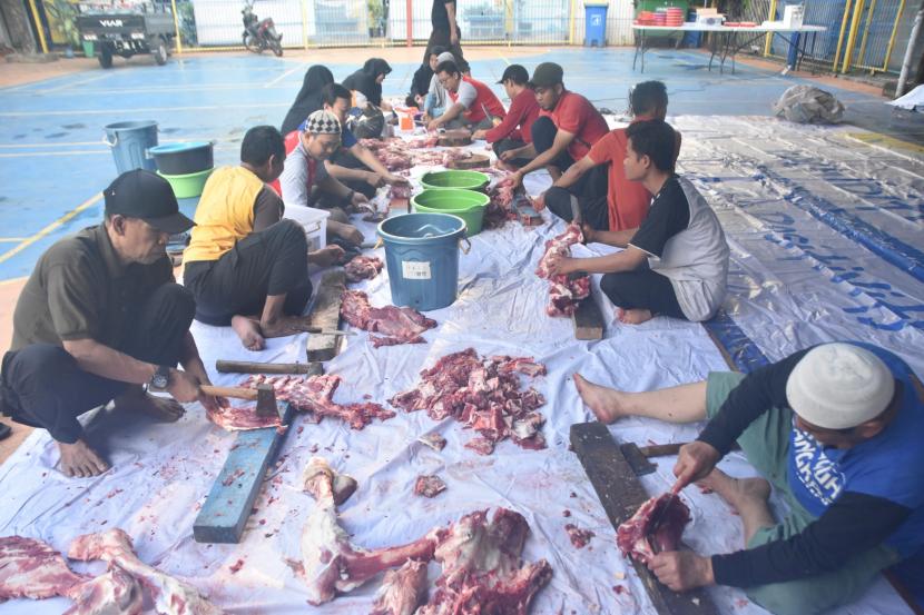 Distribusi daging kurban dari SIP Baitul Mall
