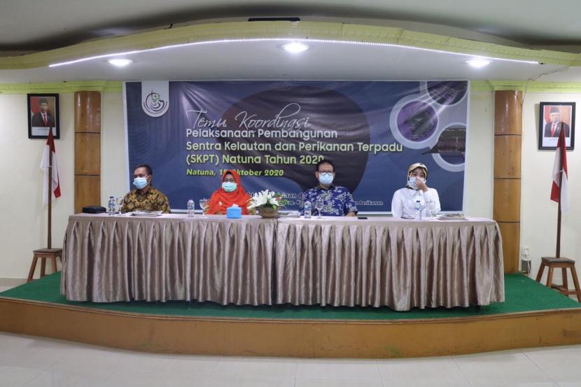 Ditjen Perikanan Tangkap KKP menggelar kegiatan Temu Koordinasi Pelaksanaan Pembangunan Sentra Kelautan dan Perikanan Terpadu (SKPT) Natuna Tahun 2020.