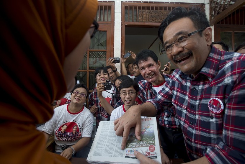 Djarot Saiful Hidayat (kanan) 