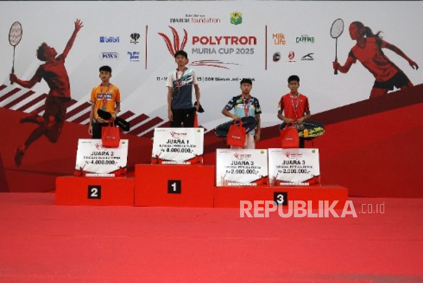 Polytron Muria Cup Sirnas C 2025 Raih 16 Gelar, PB Djarum Juara Umum