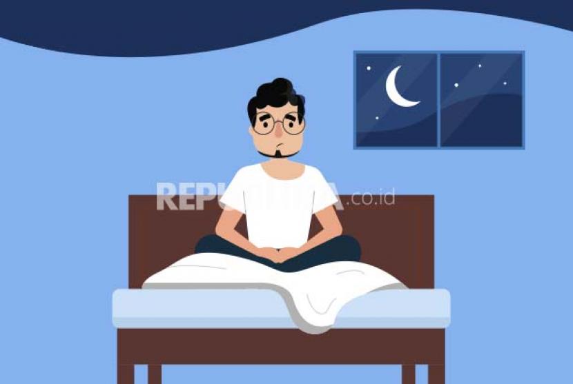 Tujuh Adab dan Doa Bangun Tidur di Pagi Hari. Foto: Muslim berdoa sebelum tidur (ilustrasi).