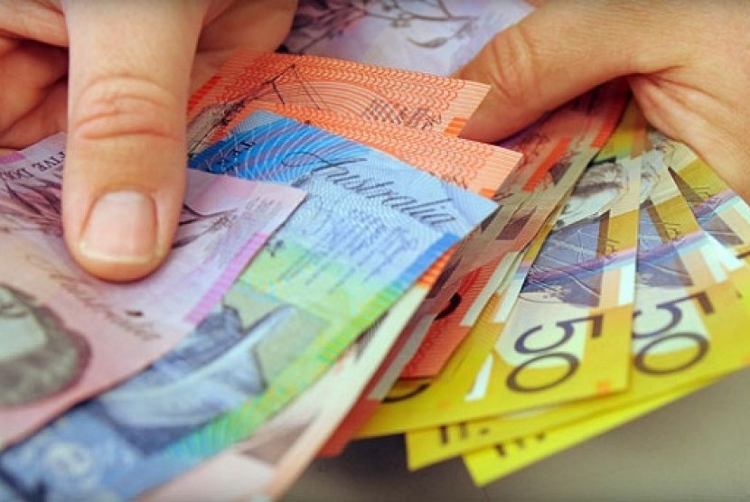 Dolar Australia (ilustrasi). Pemerintah Australia memberikan pinjaman kepada Indonesia senilai 1,5 miliar dolar Australia atau sekitar Rp 15,37 triliun