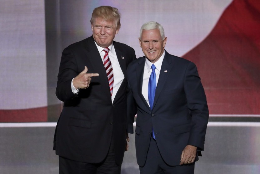 Donald Trump dan Mike Pence