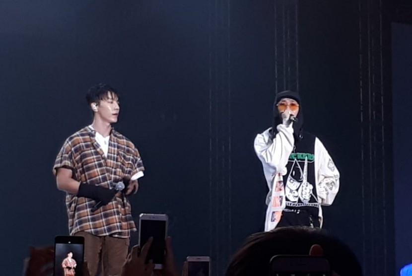 Donghae dan Eunhyuk 'Super Junior' tampil dua hari di Super K-pop Festival Indonesia 2019, Ahad, (29/9).