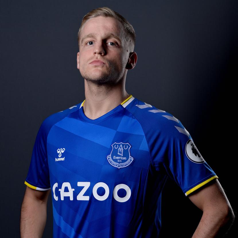 Donny van De Beek, pemain MU yang dipinjamkan ke Everton.