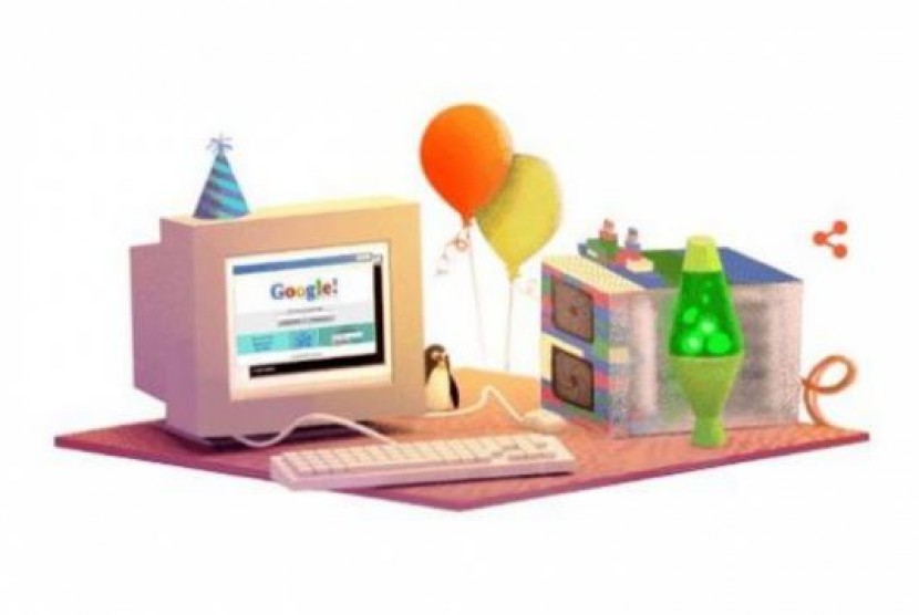 Doodle ulang tahun Google ke 17