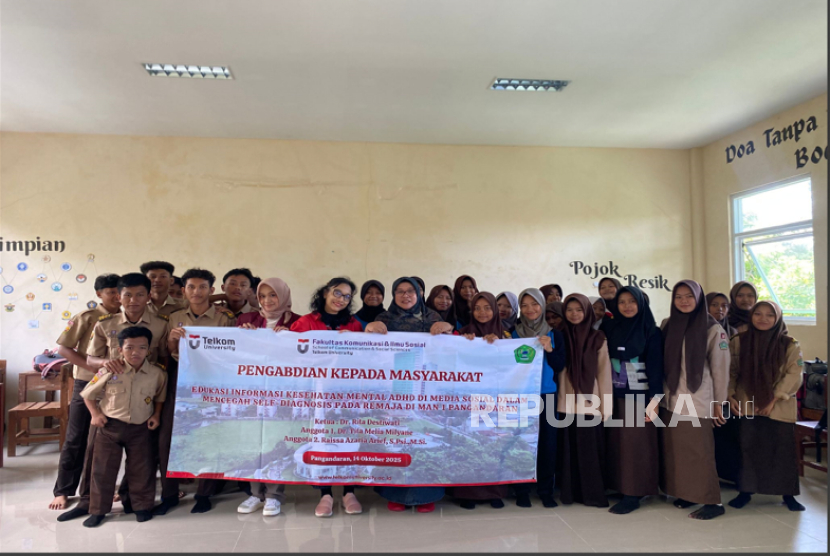 Cegah Self-Diagnosis ADHD, Dosen Telkom University Gelar Edukasi di MAN 1 Pangandaran