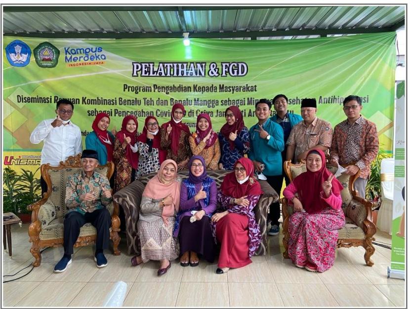 Dosen Universitas Islam Malang (Unisma) mengadakan pelatihan dan FGD mengenai tanaman herbal di Malang.
