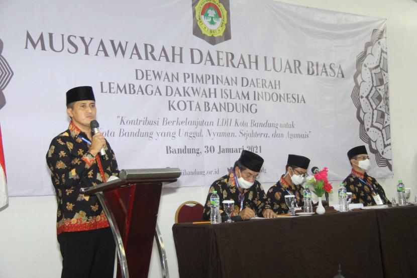 DPD LDII Kota Bandung menggelar Musyawarah Daerah Luar Biasa (Musdalub).