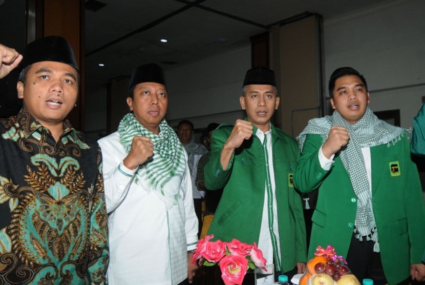 DPW PPP DKI Jakarta menggelar Musyawarah Kerja Wilayah (Mukerwil) II di Hotel Kaiasar, Duren Tiga, Jakarta Selatan, Sabtu (21/4). 