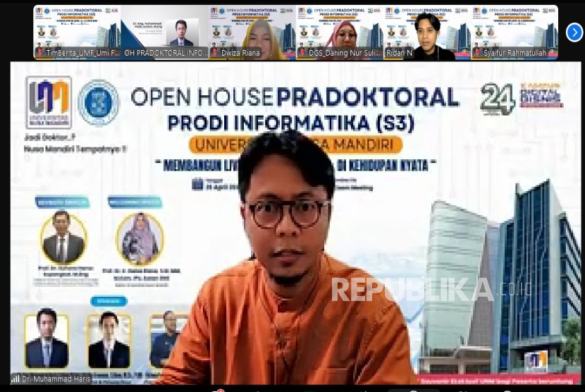 Dr. Eng. Muhammad Haris, Head of Engineering sekaligus peneliti di bidang Artificial Intelligence.