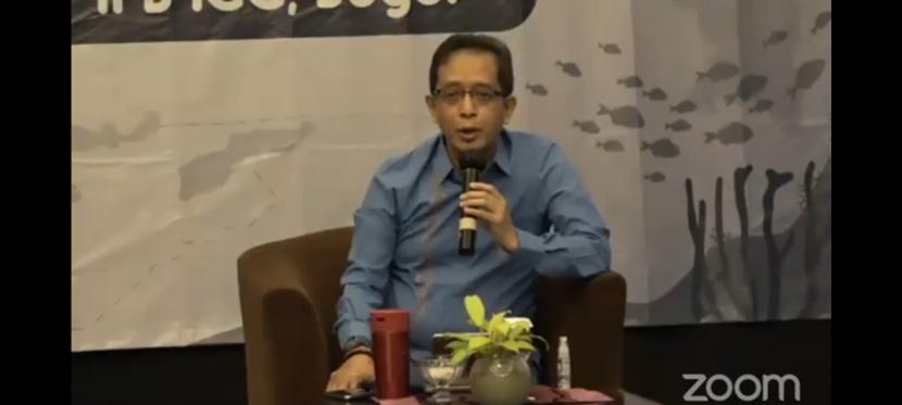 Dr Luky Adrianto, dekan Fakultas Perikanan dan Ilmu Kelautan (FPIK) IPB University sekaligus Ketua Forum Pimpinan Perguruan Tinggi Perikanan dan Kelautan Indonesia.