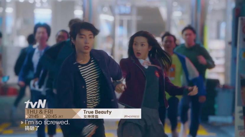 Salah satu adegan drama korea 'True Beauty'