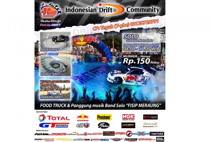 Drift Camp di Solo oleh Indonesian Drift Community