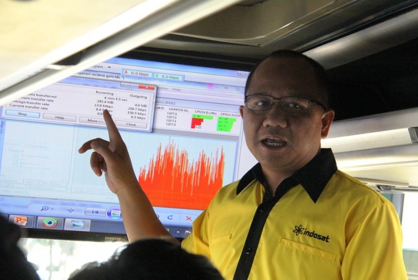 Drivet Test Jaringan Baru Indosat 42 Mbps 