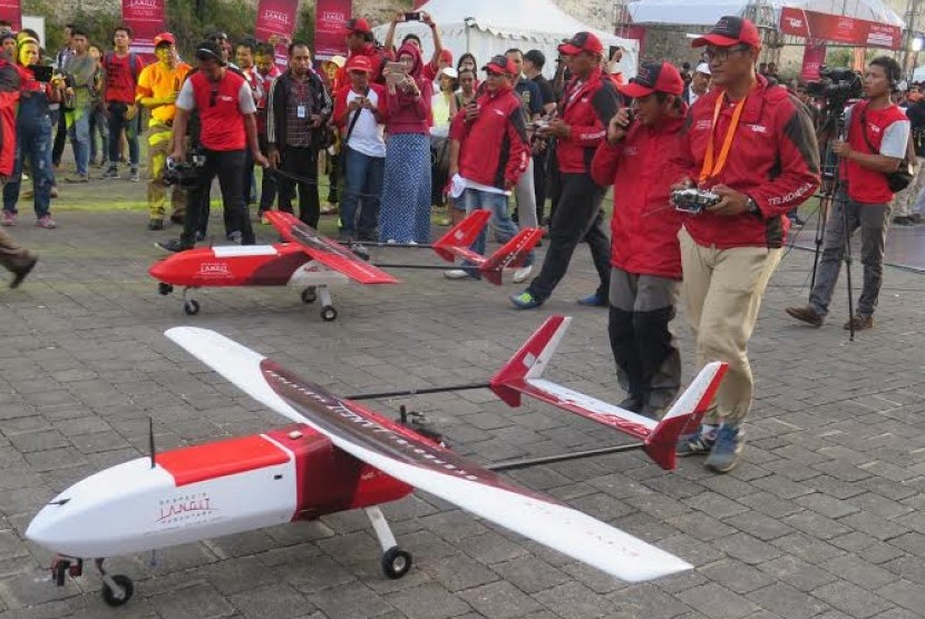 Drone Elang Nusa Telkomsel