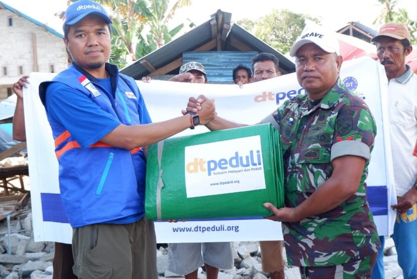  DT Peduli Salurkan Bantuan Gempa di Maluku