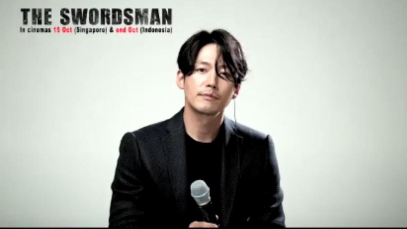 Aktor Jang Hyuk berbagi cerita jelang perilisan film 'The Swordsman', Senin (12/10) (Foto: Jang Hyuk)