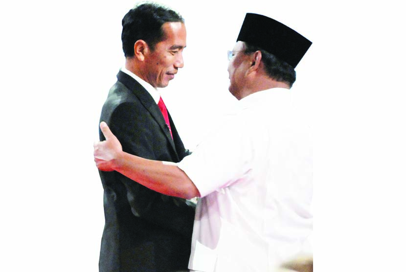 Dua Capres, Prabowo Subianto dan Joko Widodo 