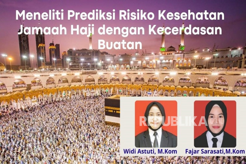 Dua dosen dari Program Studi Bisnis Digital Universitas Nusa Mandiri (UNM), Widi Astuti dan Fajar Sarasati, berhasil melakukan penelitian Prediksi Risiko Kesehatan Jamaah Haji menggunakan K-NN, Decision Tree, Cross Validation, dan SMOTE.