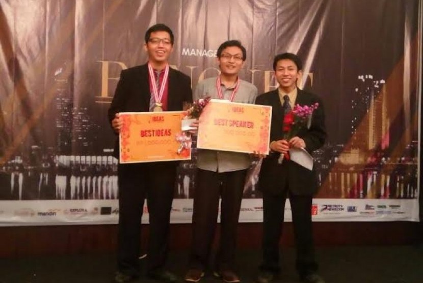 Dua Mahasiswa Institut Pertanian Bogor (IPB) meraih penghargaan Indonesia Studentpreneur (IDEAS) Summit 2016.