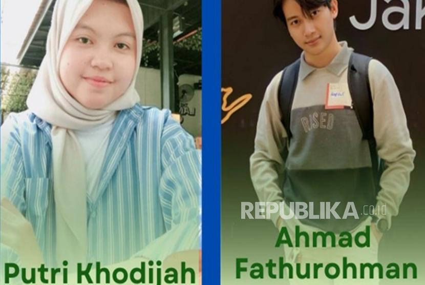 Dua Mahasiswa Prodi Informatika Ahmad Fathurohman dan Putri Khodijah berhasil lolos dalam Program Coding Camp 2025 powered by DBS Foundation