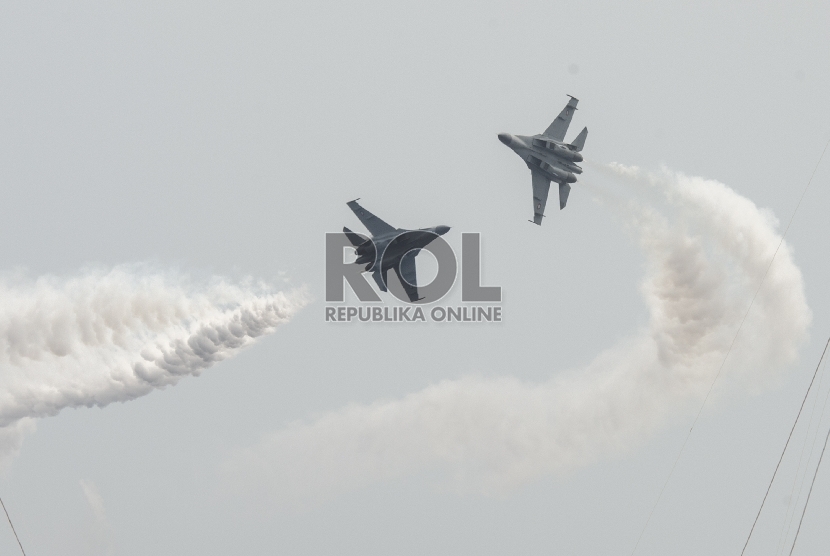 Sukhoi fighter jet belongs to the Indonesian Air Force. (File photo)