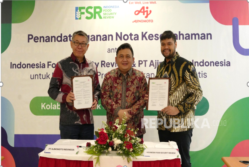Dukung MBG, IFSR Teken MoU dengan Ajinomoto Indonesia Terkait Edukasi Makan Bergizi