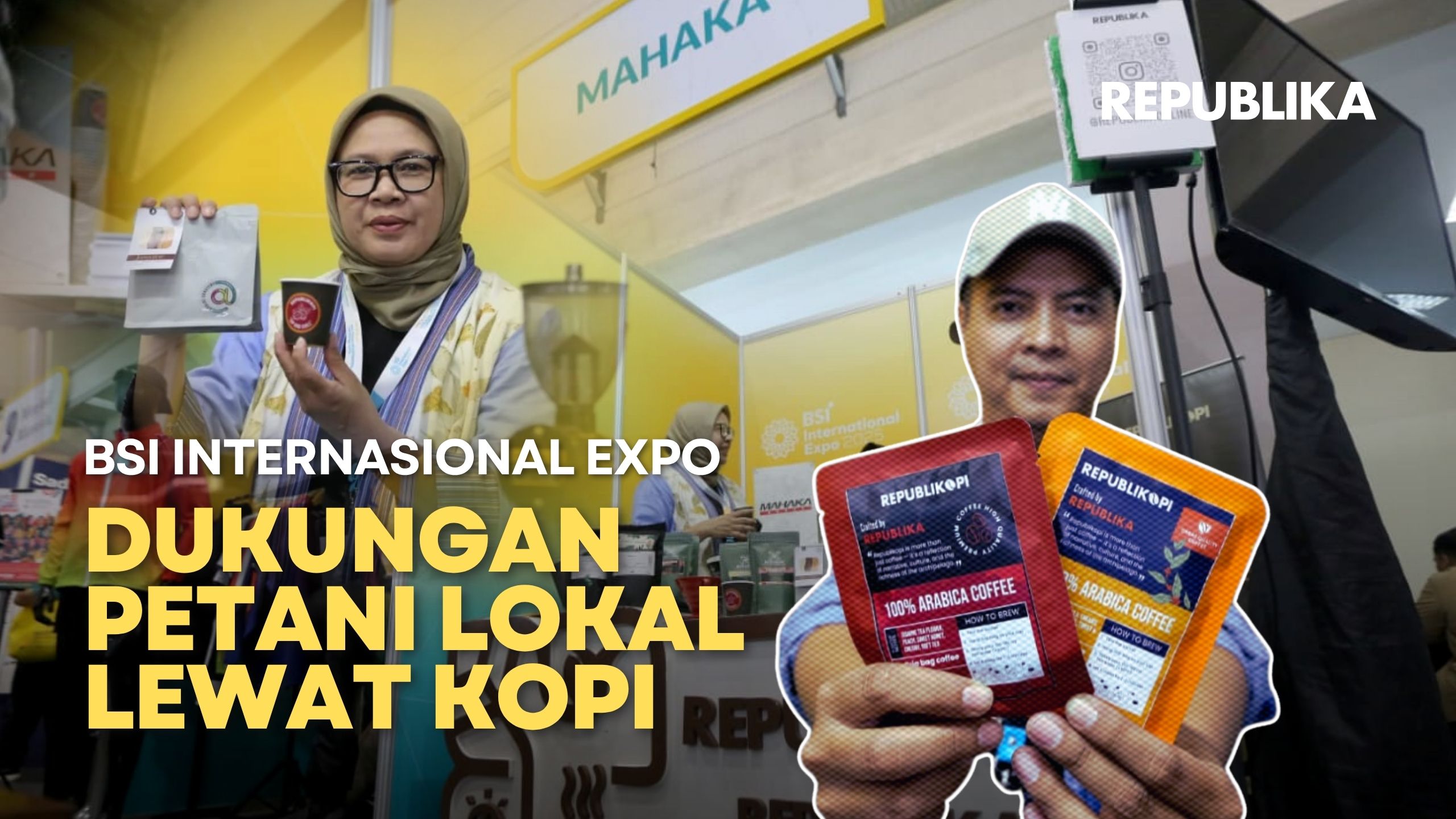 Dukung Petani Kopi Nusantara: Keseruan Republikopi di BSI International Expo 2025