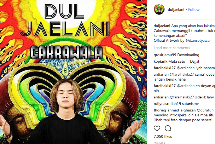 Dul Jaelani merilis single Cakrawala