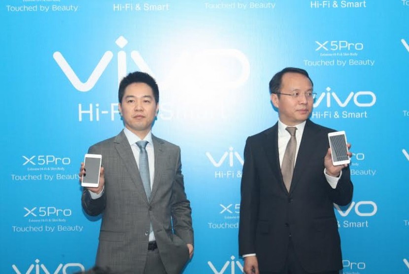 Duran Dong & Alex Feng perkenalkan vivo X5Pro, Smart Phone dengan teknologi audio akustik Hi-Fi, desain indah, kamera berteknologi canggih