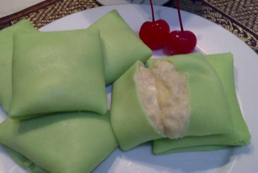 Durian pancake