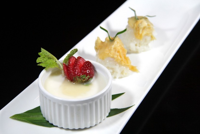 Durian Pannacotta