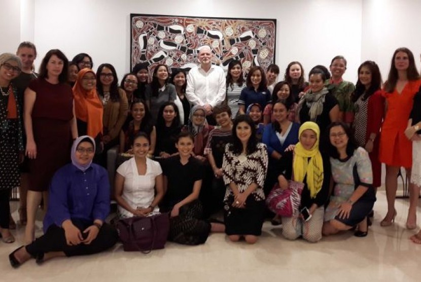 Duta Besar Australia menggelar buka puasa bersama jurnalis perempuan Indonesia di kediamannya di Jakarta.