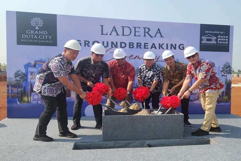 Duta Putra Land secara resmi melakukan groundbreaking (peletakan batu pertama) unit rumah Grand Duta City South of Jakarta Klaster Ladera. Selain melakukan groundbreaking, Duta Putra Land juga menggelar penandatanganan akad kredit konsumen secara massal dengan Bank yang bekerjasama dengan Grand Duta City.