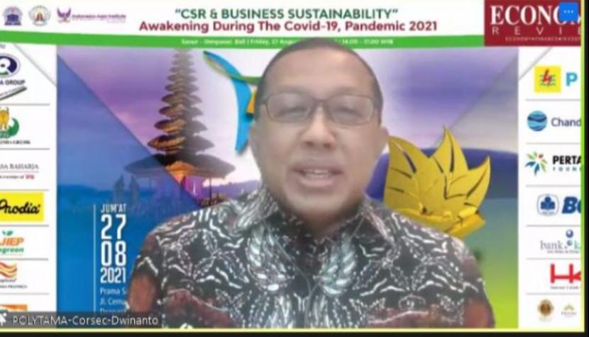 Dwinanto menjadi Corporate Secretary General Manager Polytama, memperoleh penghargaan The Best Indonesia – CSR Senior Leader 2021 untuk kategori Private Company- National Industry. 