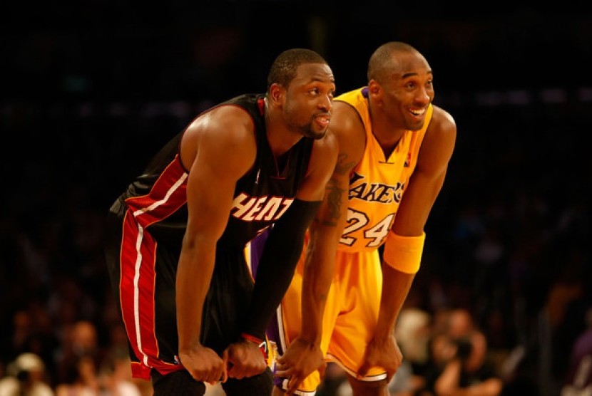 Dwyane Wade dan Kobe Bryant.