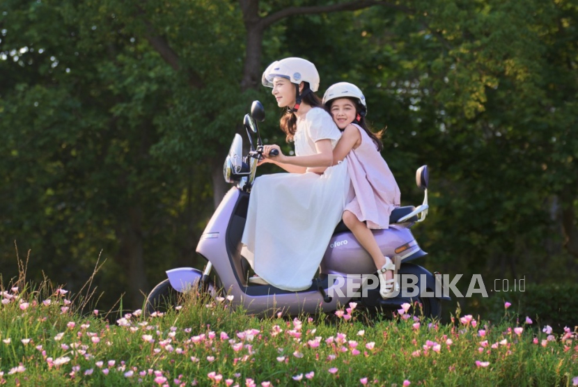 E-biike Galaxy 5 Lit dari PT Ofero Indonesia yang diluncurkan 8 Juli lalu.