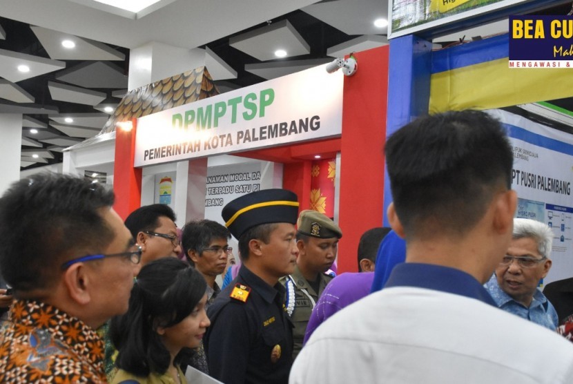 ea Cukai Wilayah Sumatra Bagian Timur (Sumbagtim) menghadiri acara pembukaan Pameran Investasi dan Infrastruktur Daerah (Infrada) Sumsel 2019.