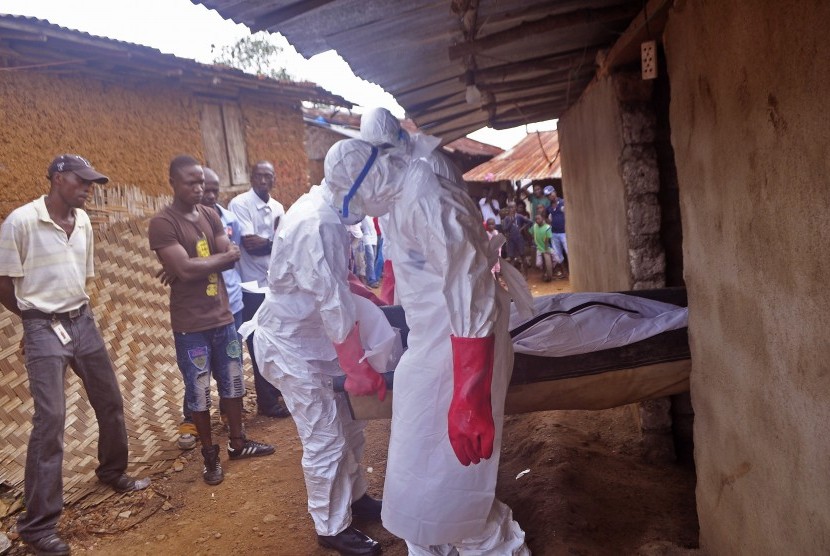 Penanganan Ebola (ilustrasi)